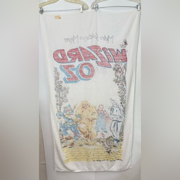 Vintage Wizard Of Oz Franco Beach Towel Metro-Goldwyn-Mayer 1939 - Picture 6 of 7